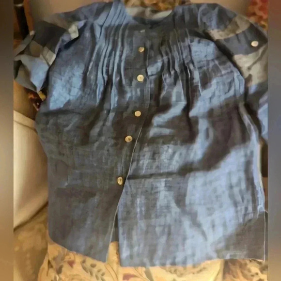 Aquamarine Women's Tunic Top Size 8 - Picture 13 of 14